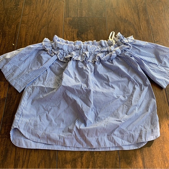 Vineyard Vines | off the shoulder striped top XS - Picture 4 of 6